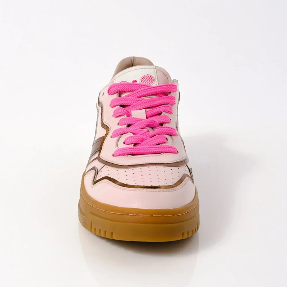 FREE PEOPLE Retro Thirty Love Sneakers / Cloud Pink Combo - Picture 4 of 8